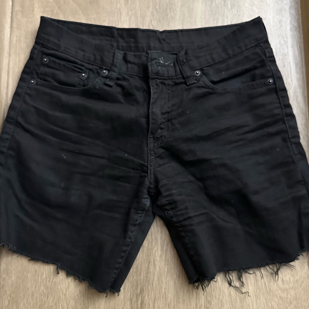 Levi's Men's Black Jean Shorts